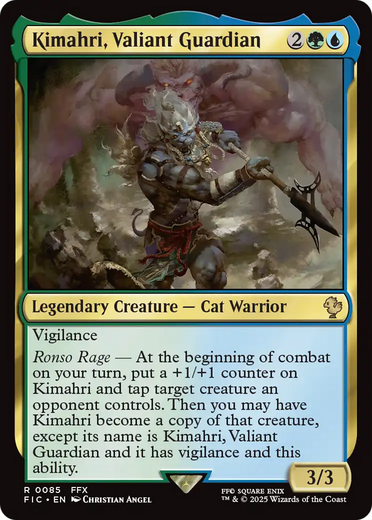 Kimahri, Valiant Guardian [FINAL FANTASY Commander] | Good Games North