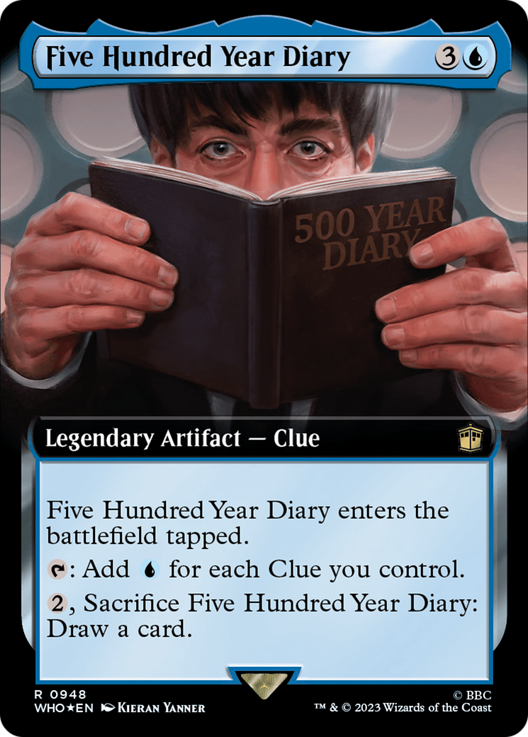 Five Hundred Year Diary (Extended Art) (Surge Foil) [Doctor Who] | Good Games North