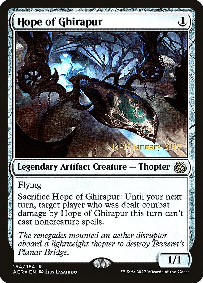Hope of Ghirapur [Aether Revolt Prerelease Promos] | Good Games North