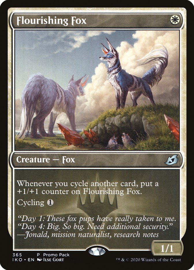 Flourishing Fox (Promo Pack) [Ikoria: Lair of Behemoths Promos] | Good Games North