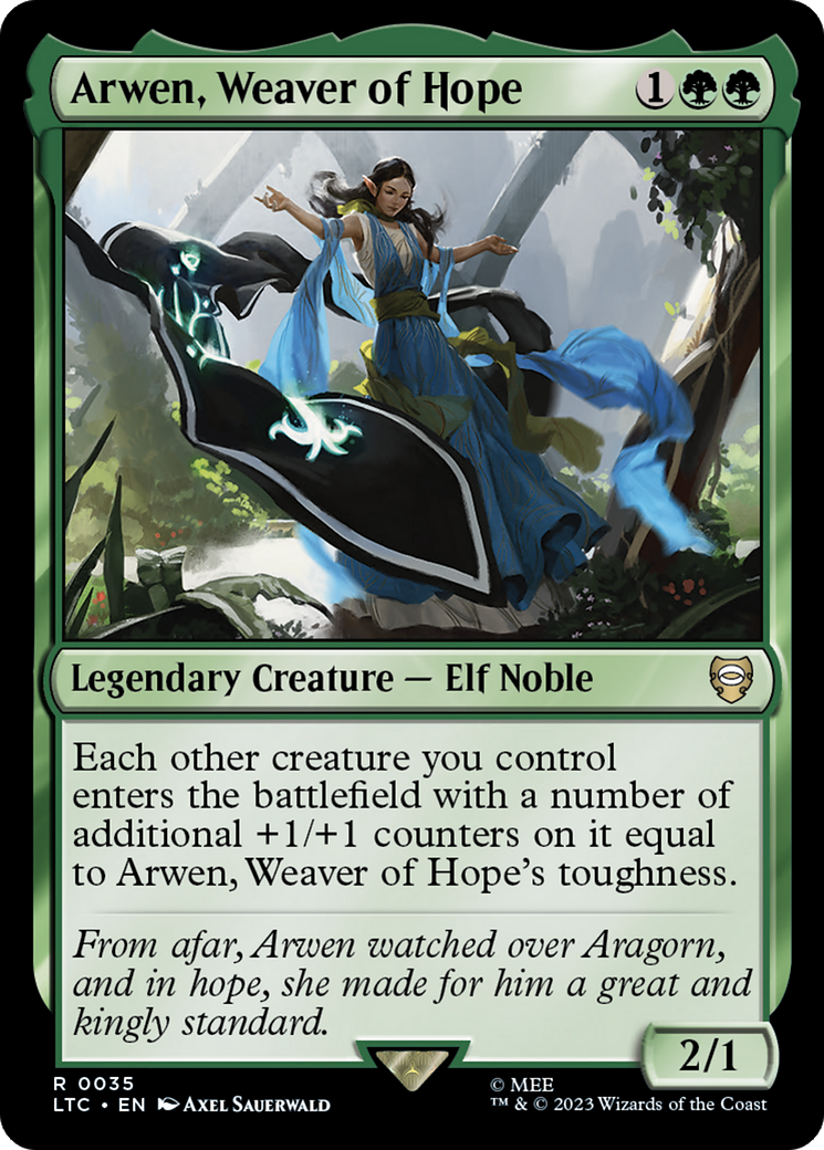 Arwen, Weaver of Hope [The Lord of the Rings: Tales of Middle-Earth Commander] | Good Games North