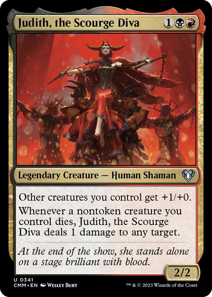 Judith, the Scourge Diva [Commander Masters] | Good Games North
