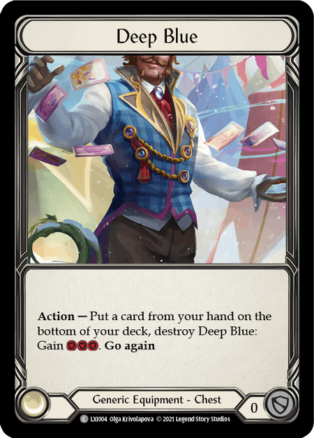 Deep Blue [LXI004] (Tales of Aria Lexi Blitz Deck)  1st Edition Normal | Good Games North