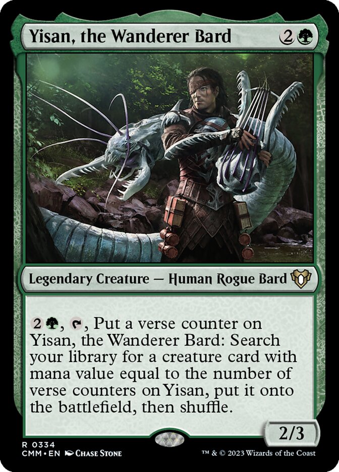 Yisan, the Wanderer Bard (Commander Masters)  - undefined | Good Games North