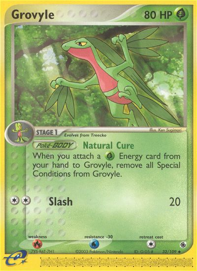 Grovyle (32/109) [EX: Ruby & Sapphire] | Good Games North