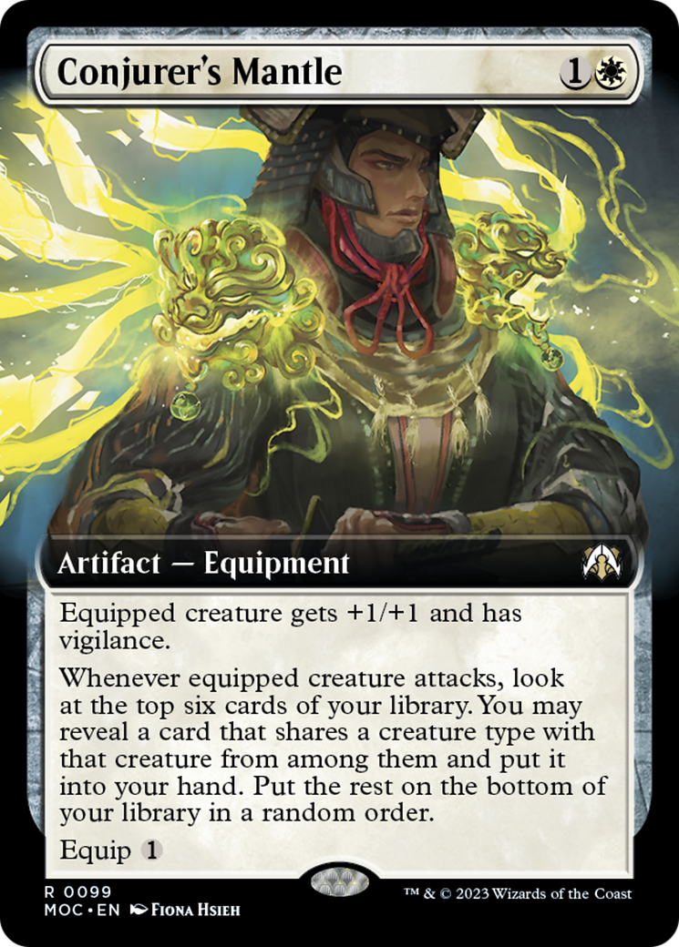 Conjurer's Mantle (Extended Art) [March of the Machine Commander] | Good Games North