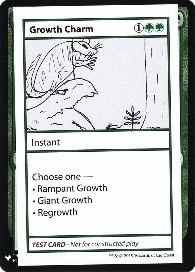 Growth Charm [Mystery Booster Playtest Cards] | Good Games North