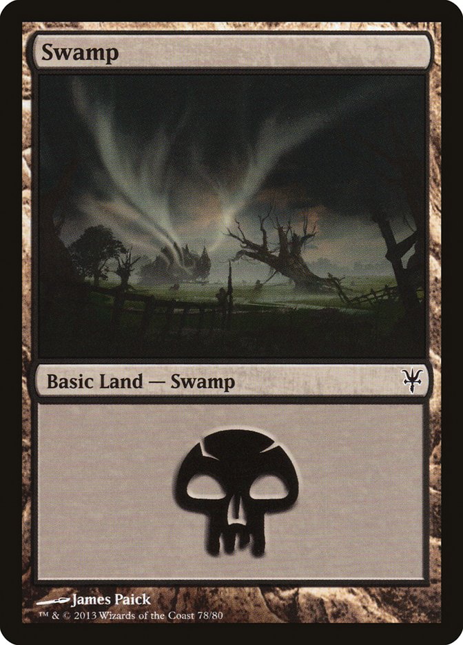 Swamp (78) [Duel Decks: Sorin vs. Tibalt] | Good Games North