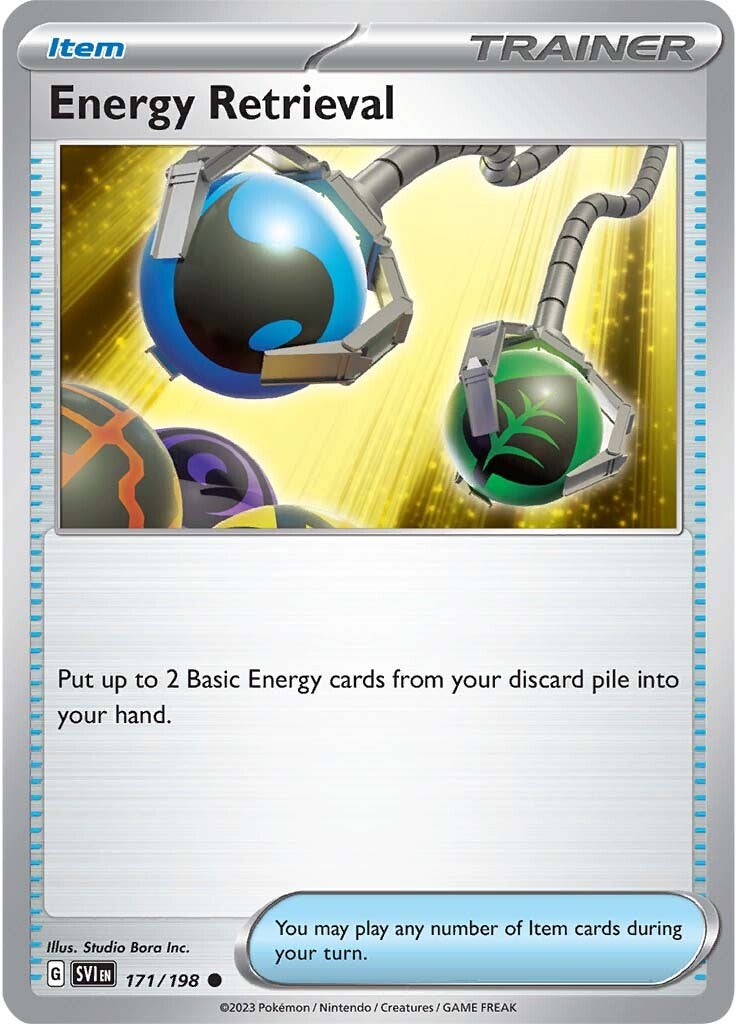 Energy Retrieval (171/198) [Scarlet & Violet: Base Set] | Good Games North