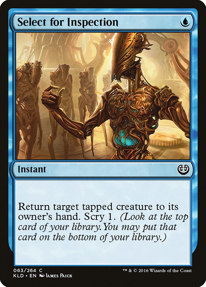 Select for Inspection [Kaladesh] | Good Games North