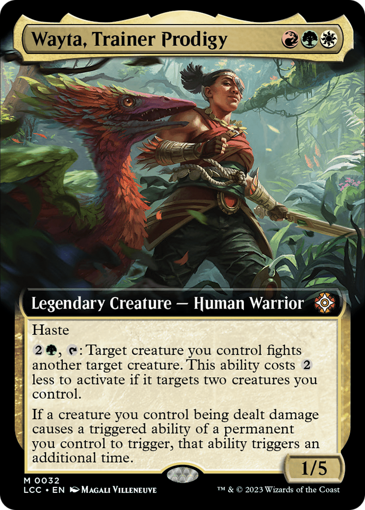 Wayta, Trainer Prodigy (Extended Art) [The Lost Caverns of Ixalan Commander] | Good Games North