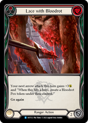 Lace with Bloodrot (Red) [OUT112] (Outsiders)  Rainbow Foil | Good Games North