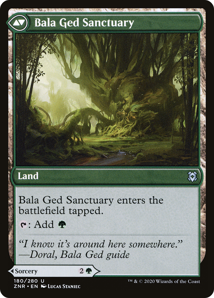 Bala Ged Recovery // Bala Ged Sanctuary [Secret Lair: From Cute to Brute] | Good Games North