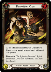 Demolition Crew (Red) [U-WTR179] (Welcome to Rathe Unlimited)  Unlimited Normal | Good Games North