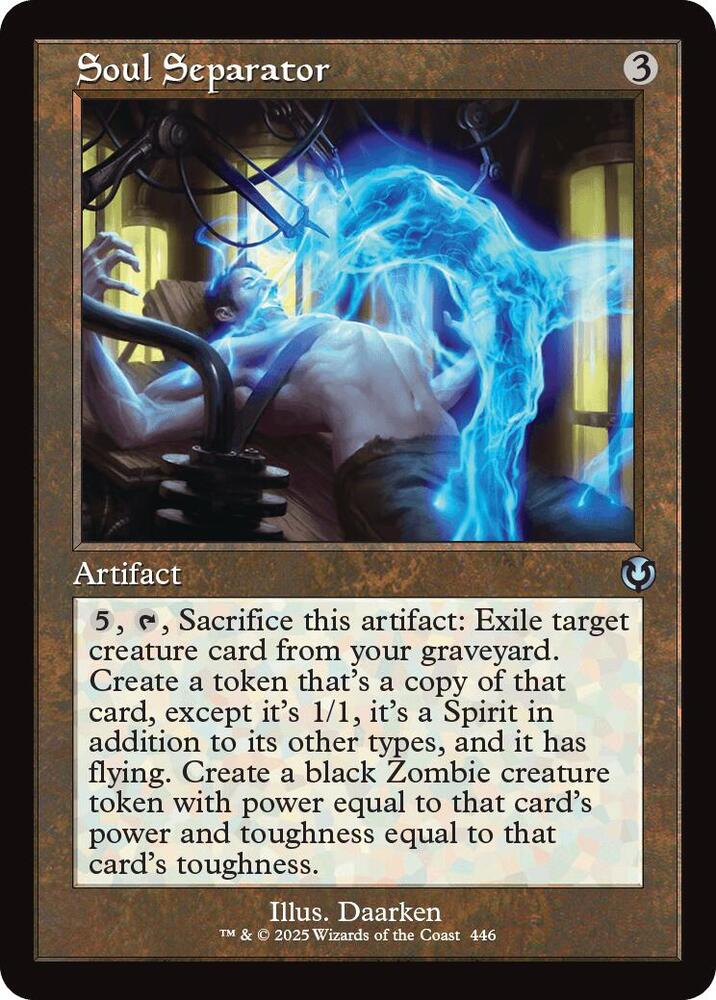 Soul Separator Retro Frame (Innistrad Remastered)  - Foil | Good Games North