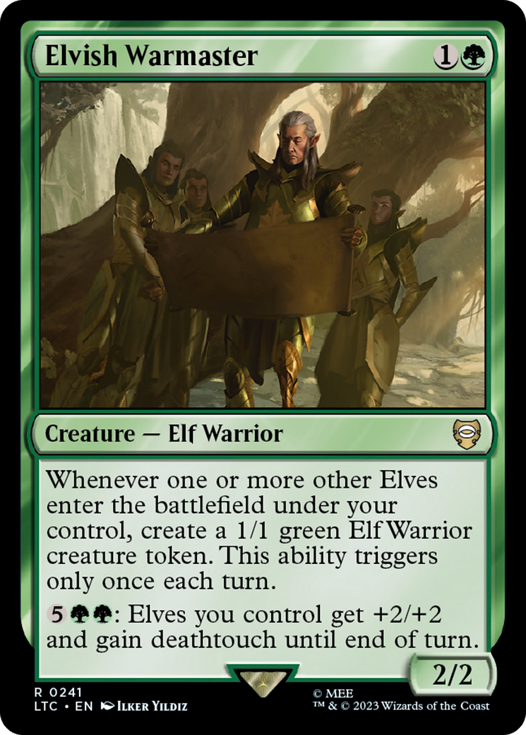 Elvish Warmaster [The Lord of the Rings: Tales of Middle-Earth Commander] | Good Games North