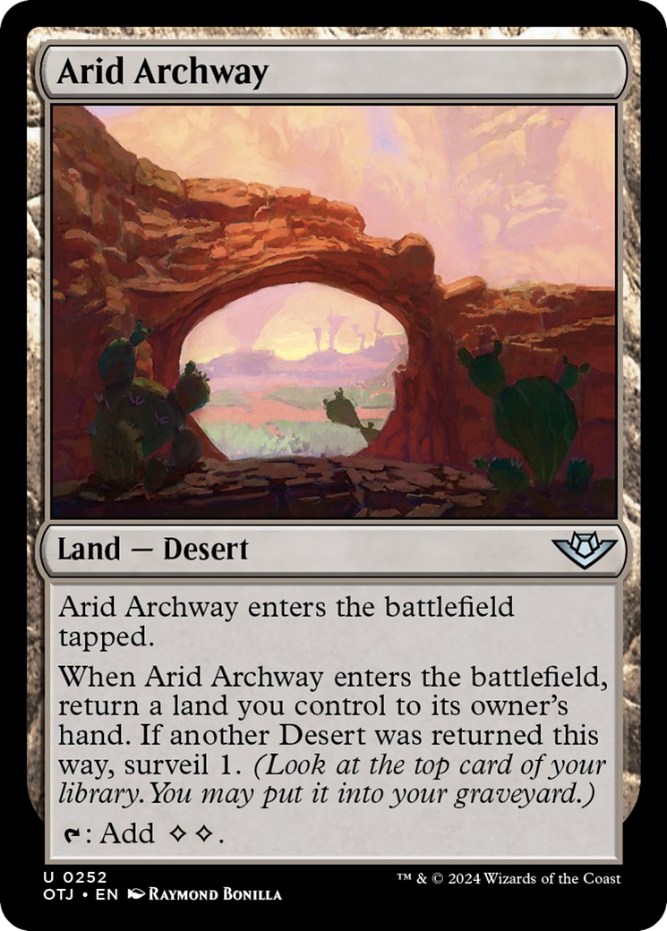 Arid Archway [Outlaws of Thunder Junction] | Good Games North
