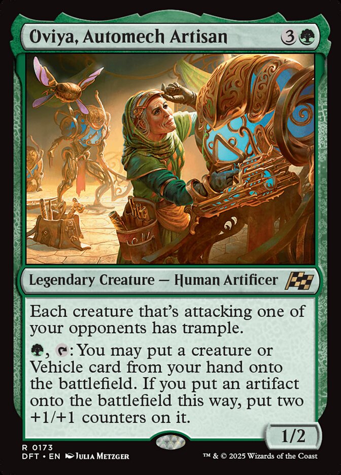 Oviya, Automech Artisan (Aetherdrift)  - Foil | Good Games North