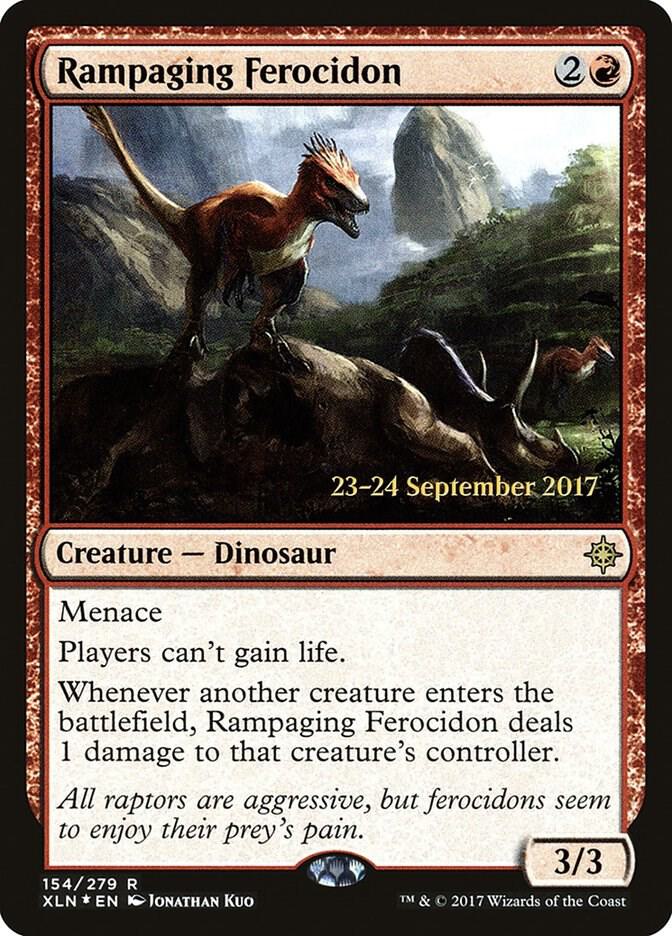 Rampaging Ferocidon (Prerelease Cards)  - Foil | Good Games North