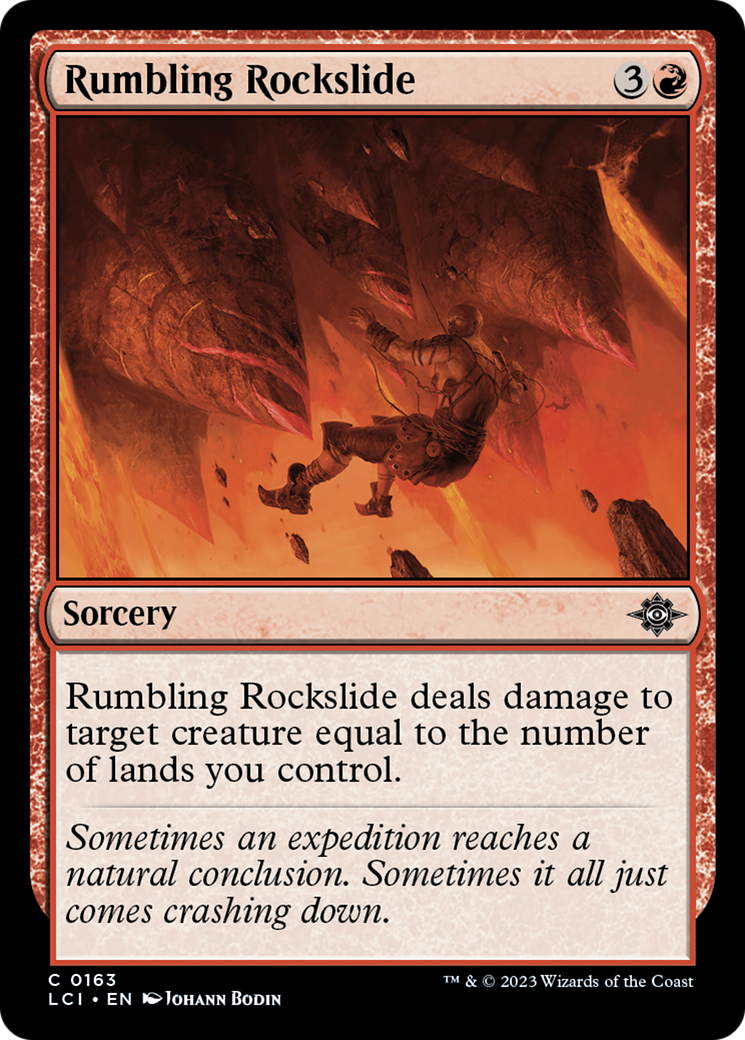 Rumbling Rockslide [The Lost Caverns of Ixalan] | Good Games North