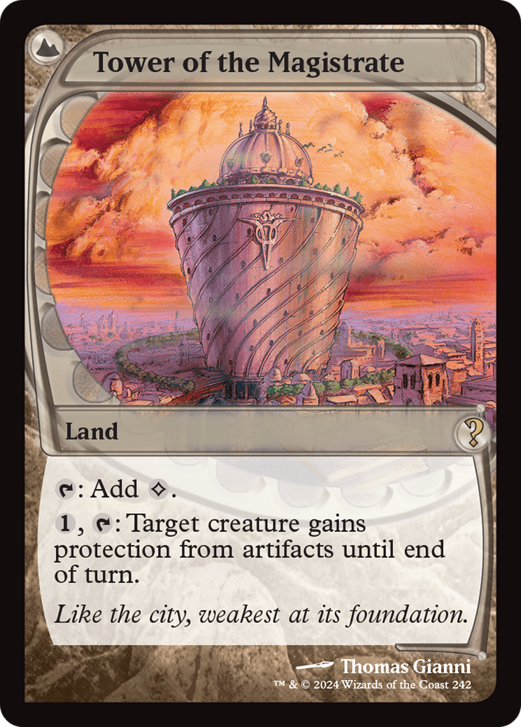 Tower of the Magistrate (Future Sight) [Mystery Booster 2] | Good Games North