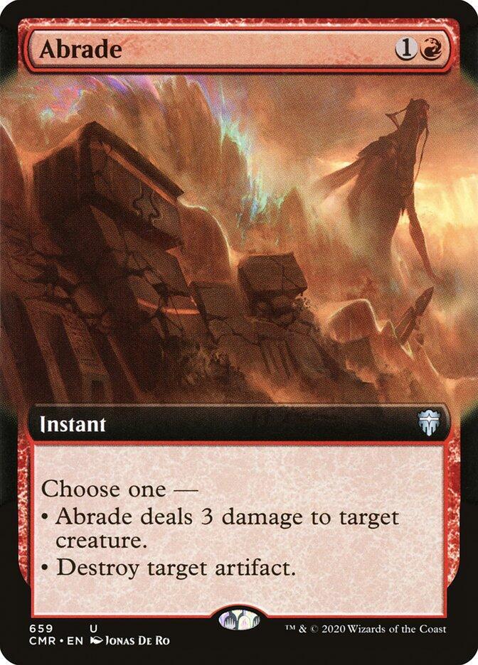 Abrade Extended Art (Commander Legends)  | Good Games North
