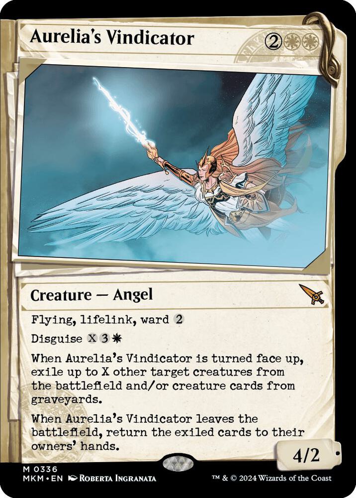 Aurelia's Vindicator 336 (Murders at Karlov Manor)  - Showcase Foil | Good Games North