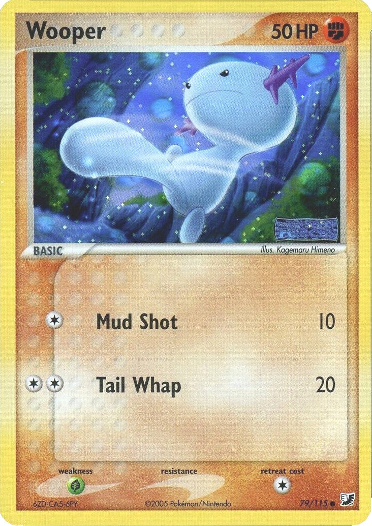 Wooper (79/115) (Stamped) [EX: Unseen Forces] | Good Games North