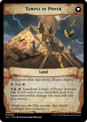 Ojer Axonil, Deepest Might // Temple of Power [The Lost Caverns of Ixalan] | Good Games North