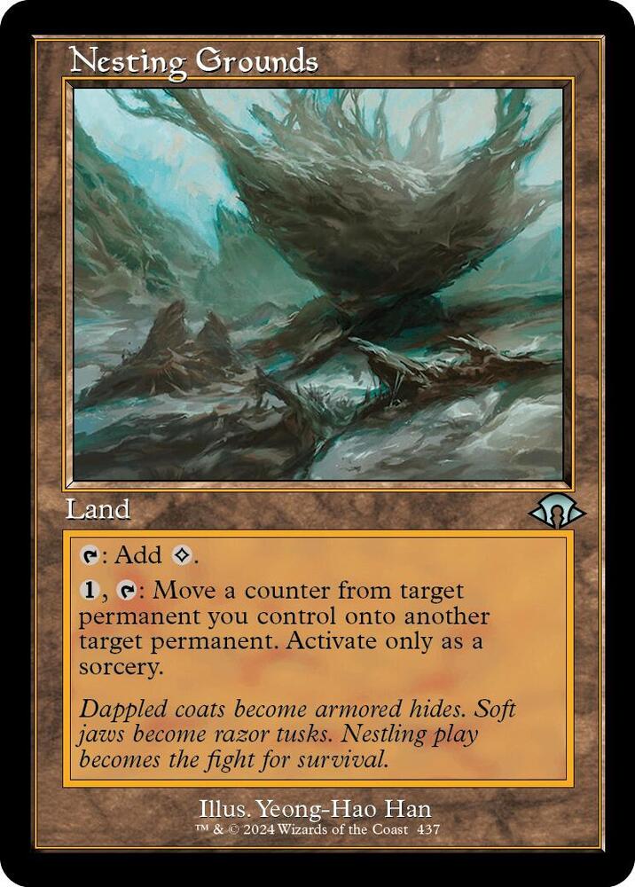 Nesting Grounds 437/319 (Modern Horizons 3)  - Retro Foil | Good Games North