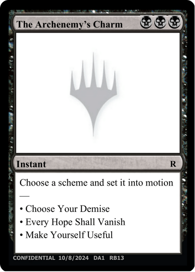 The Archenemy's Charm [Unknown Event] | Good Games North