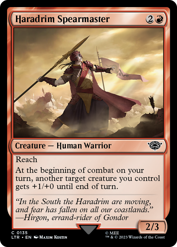 Haradrim Spearmaster [The Lord of the Rings: Tales of Middle-Earth] | Good Games North