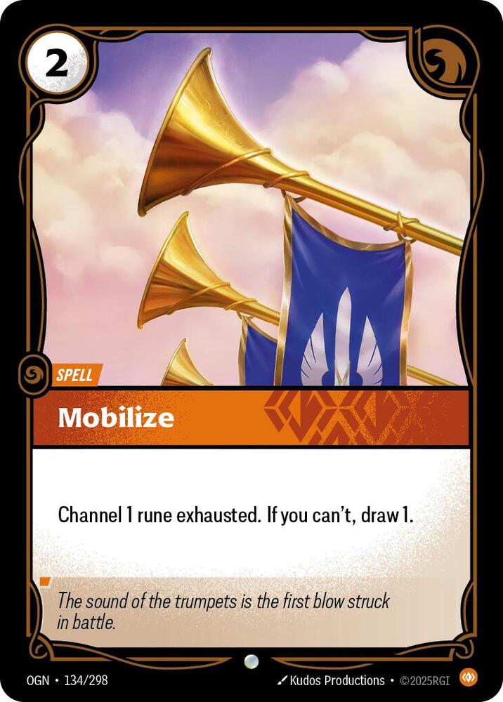 Mobilize 134/298 (Origins)  - Foil | Good Games North