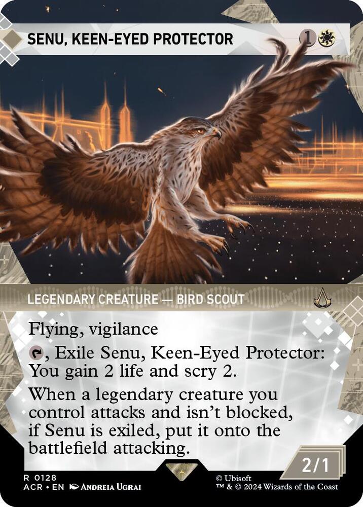 Senu, Keen-Eyed Protector 128 (Universes Beyond: Assassin's Creed)  | Good Games North