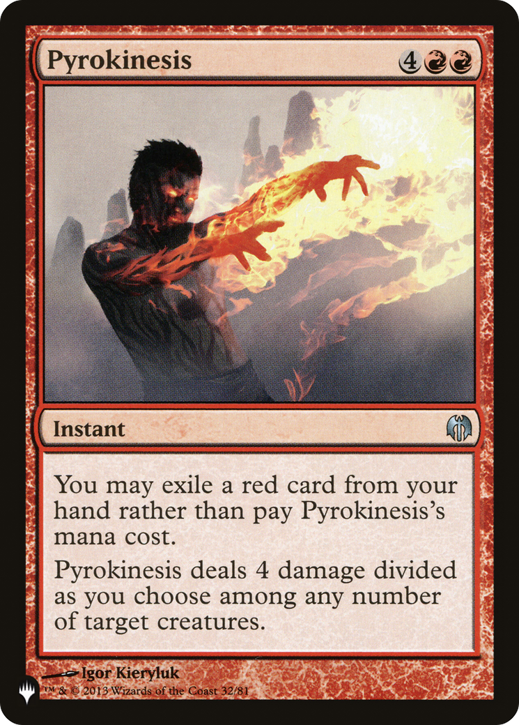 Pyrokinesis [The List] | Good Games North