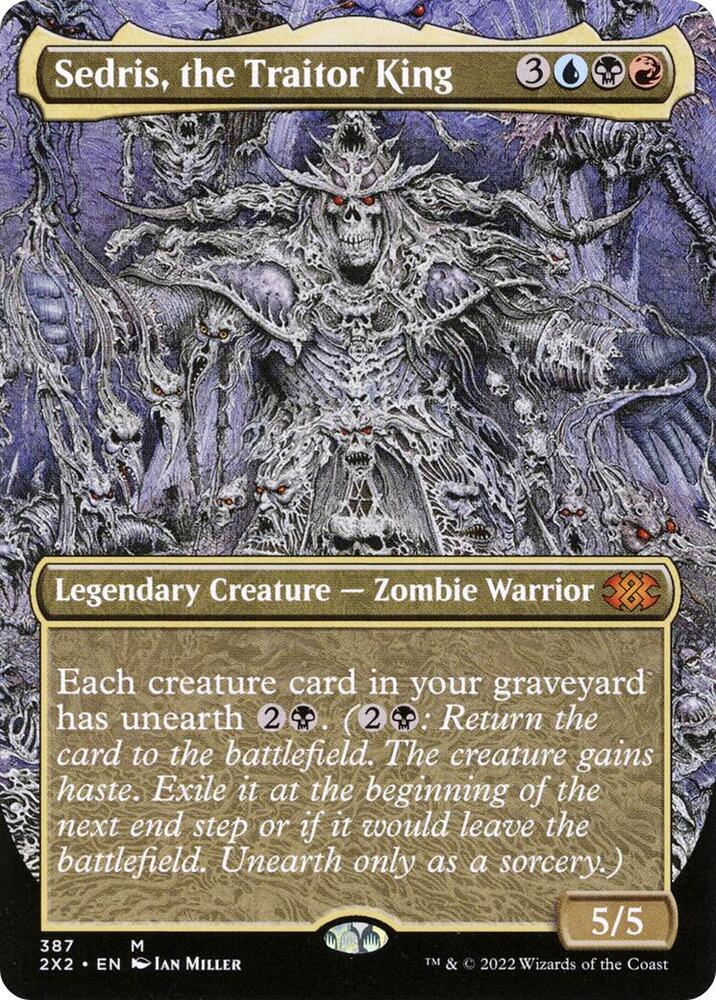Sedris the Traitor King Borderless (Double Masters 2022)  | Good Games North