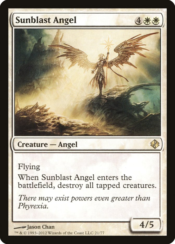 Sunblast Angel [Duel Decks: Venser vs. Koth] | Good Games North