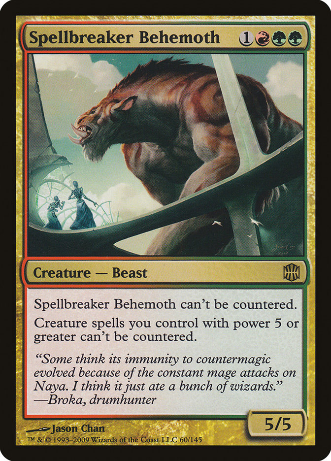 Spellbreaker Behemoth (Oversized) [Oversize Cards] | Good Games North