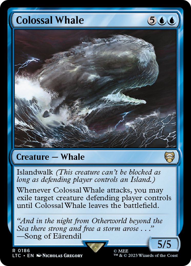 Colossal Whale [The Lord of the Rings: Tales of Middle-Earth Commander] | Good Games North