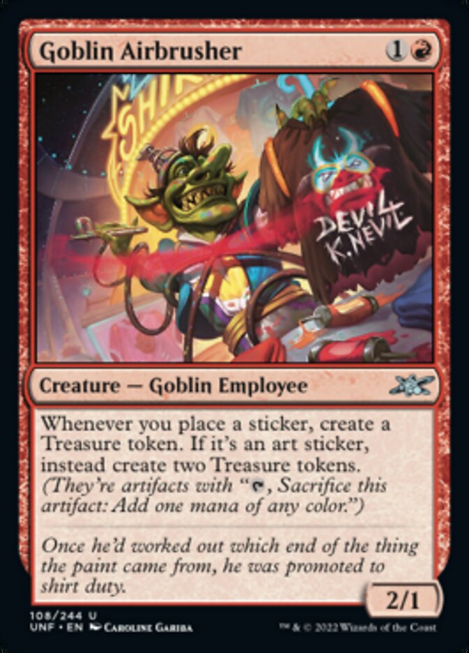 Goblin Airbrusher [Unfinity] | Good Games North