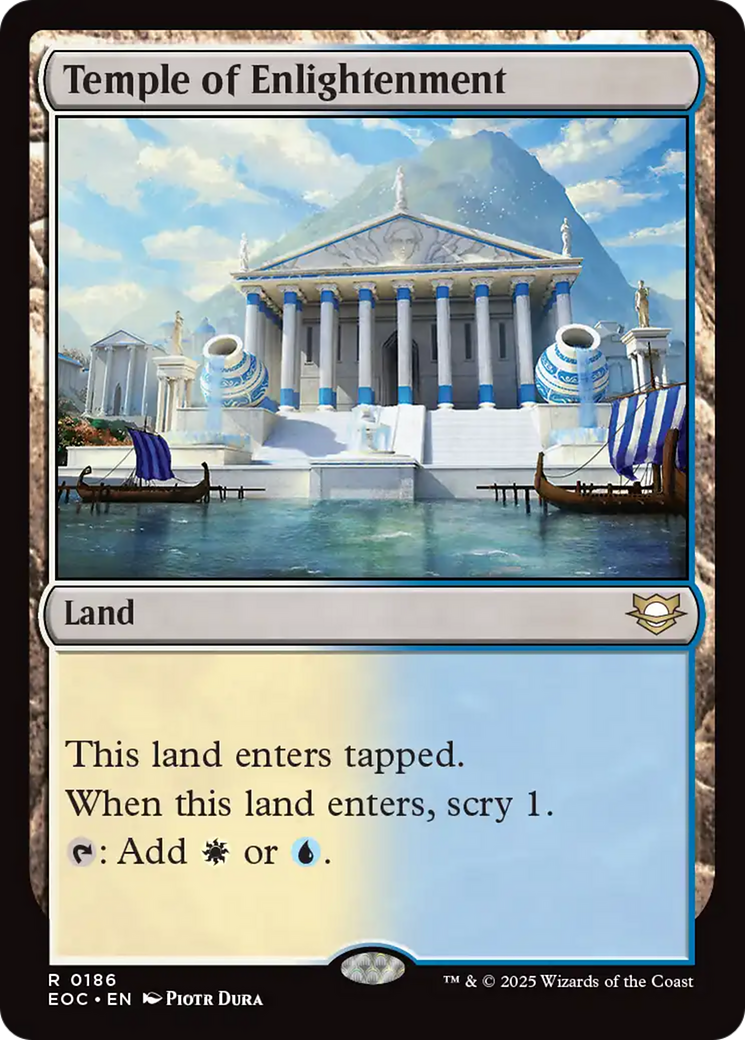 Temple of Enlightenment [Edge of Eternities Commander] | Good Games North