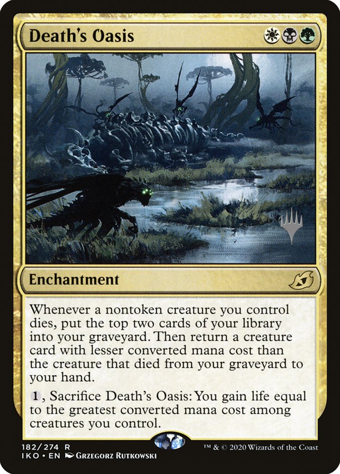 Death's Oasis (Promo Pack) [Ikoria: Lair of Behemoths Promos] | Good Games North