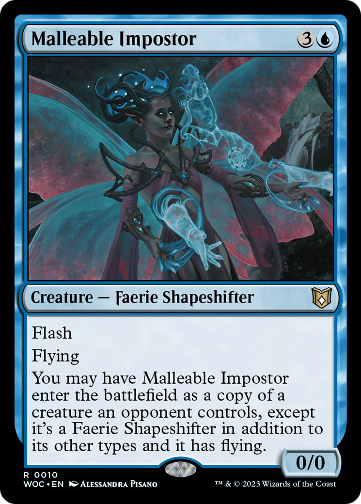 Malleable Impostor [Wilds of Eldraine Commander] | Good Games North