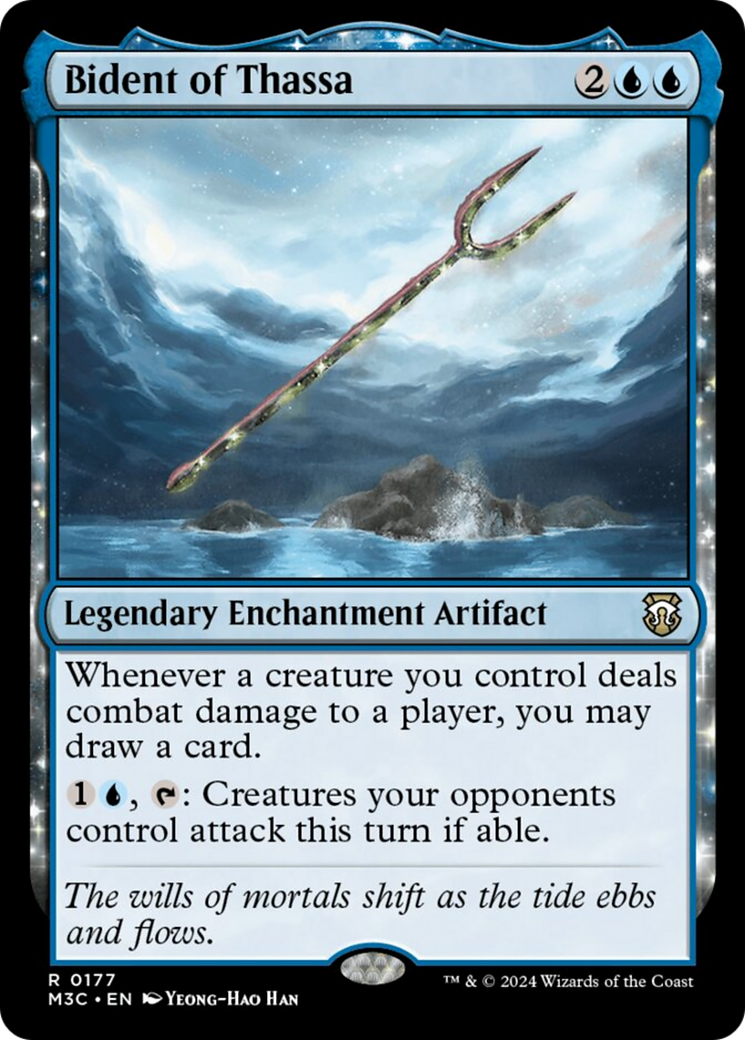 Bident of Thassa [Modern Horizons 3 Commander] | Good Games North