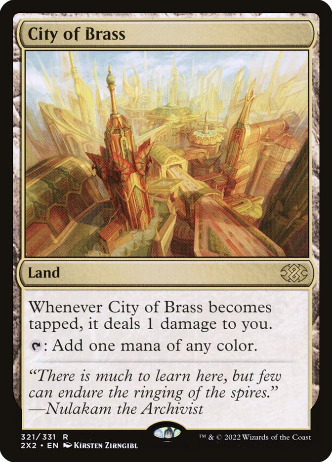 City of Brass (Double Masters 2022)  | Good Games North