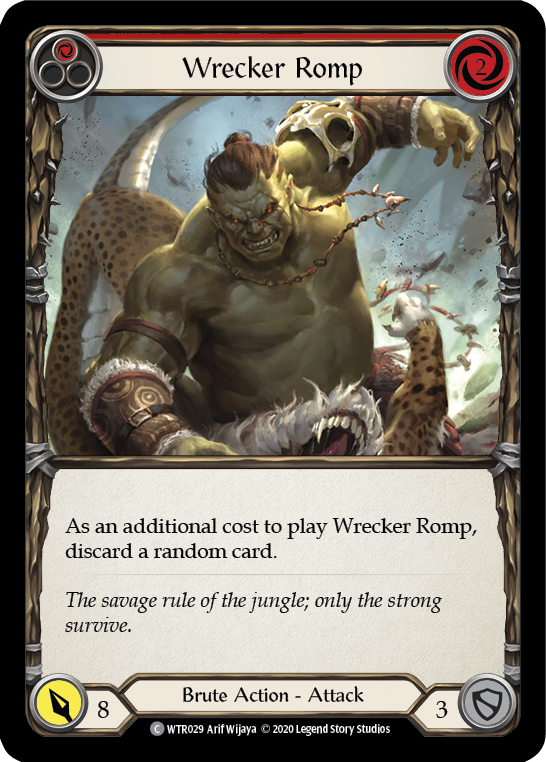 Wrecker Romp (Red) [U-WTR029] (Welcome to Rathe Unlimited)  Unlimited Normal | Good Games North