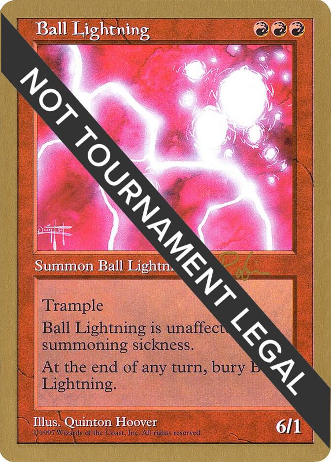 Ball Lightning 1998 Ben Rubin 5ED (World Championship Decks)  | Good Games North