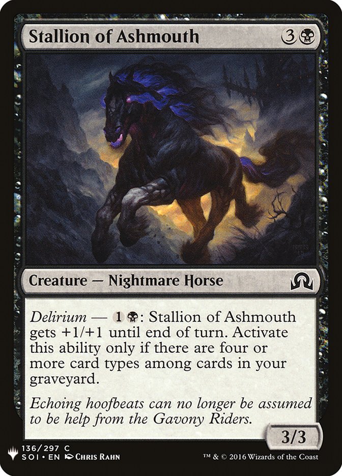Stallion of Ashmouth [Mystery Booster] | Good Games North
