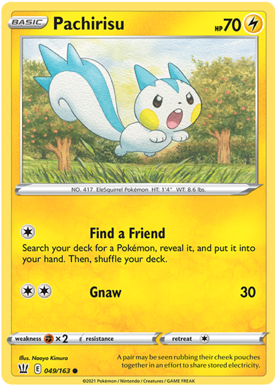 Pachirisu (049/163) [Sword & Shield: Battle Styles] | Good Games North