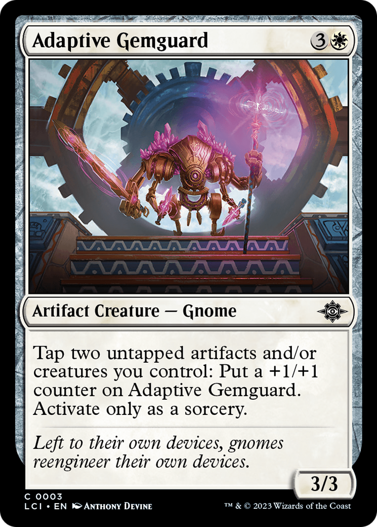 Adaptive Gemguard [The Lost Caverns of Ixalan] | Good Games North